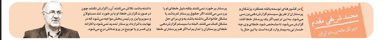 محمد شریفی مقدم دبیرکل خانه پرستار ایران